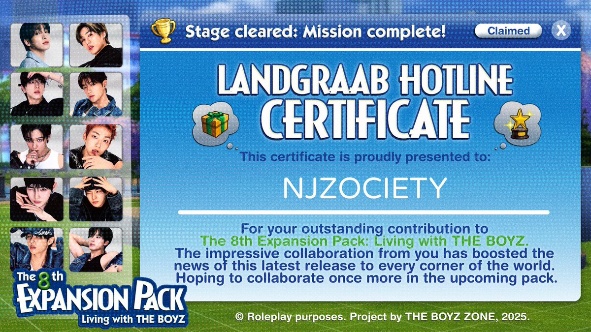 Huge bunny—plause for <a href="/THEB0YZONE/">⋆ DEODUN ⋆</a>’s who just finished their dazzling project, and it is a huge pleasure for us to help and be a part of it. See you on another round! ♡🐰 #NJZOCIETYads