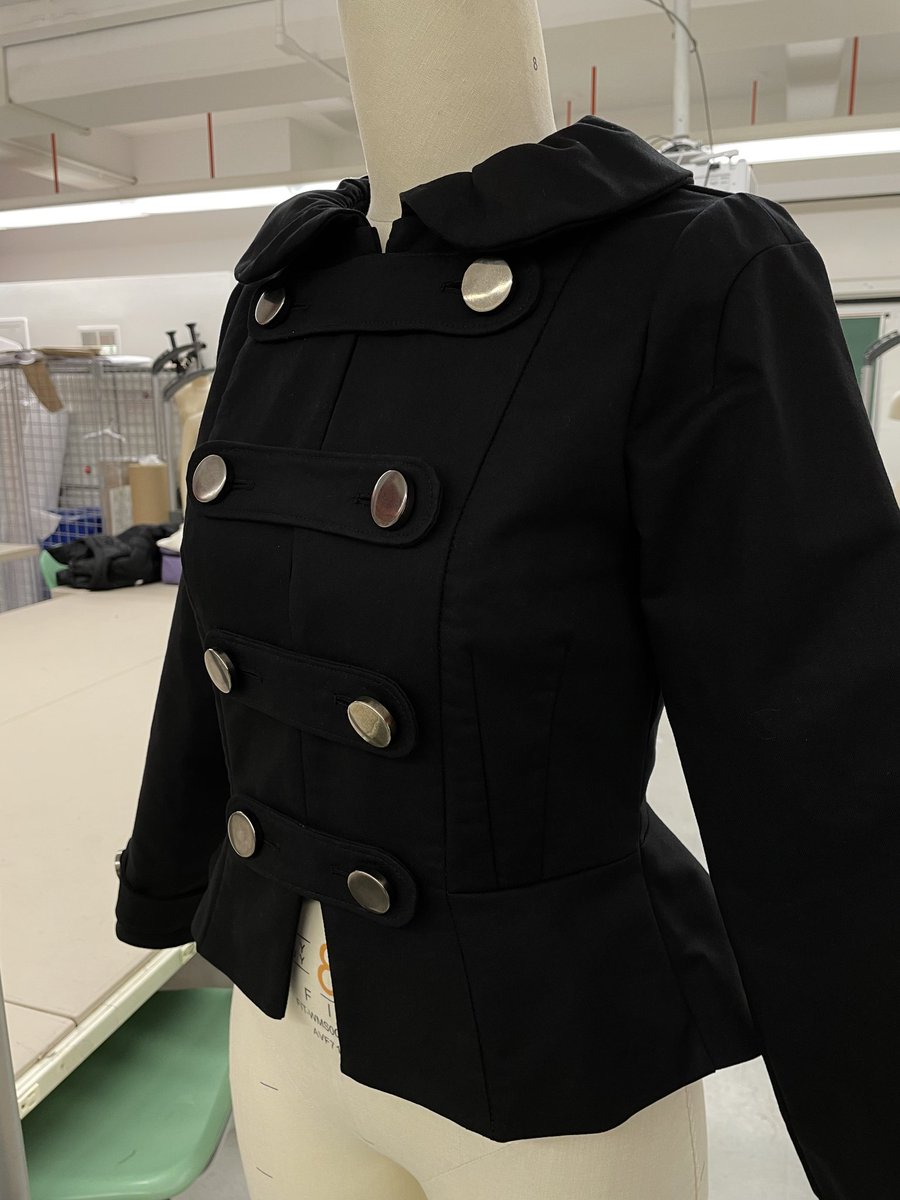 finished my final project for a patternmaking class 😭