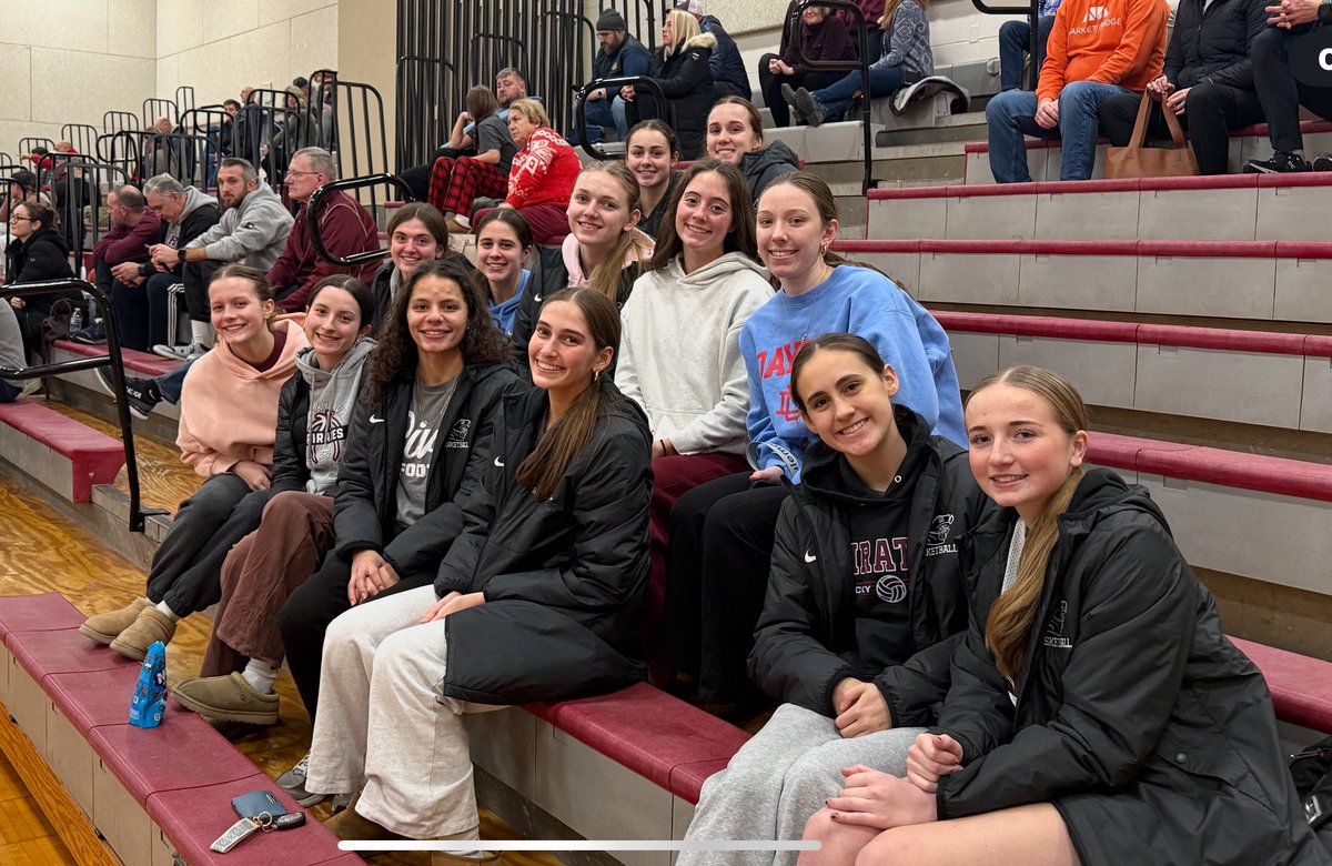 CoachJPfahl's tweet photo. LOVED that ouRR @rrhsgirlsbball1 team was able to support ouRR @rrms_principal  7th Grade Maroon team in their HUGE victory over Avon today! They RELENTLESSLY overcame a 12-19 deficit to win by 8!  Beyond proud of the hard work that this group has put in as a team! #togetheRR https://t.co/uIWgnnfUp6