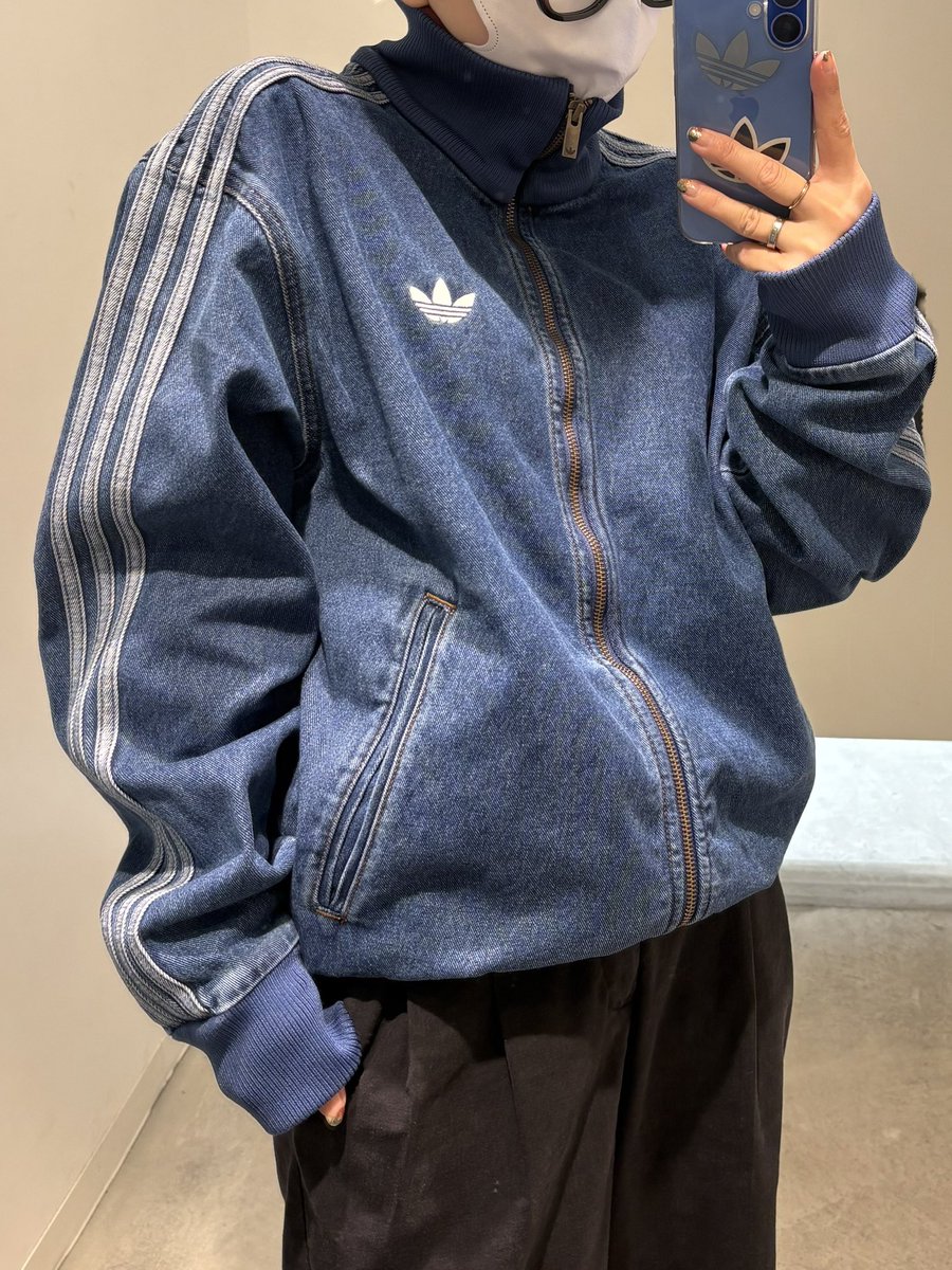 みなまるこ様専用 adidas デニムジャケット フーディ M｜楽天市場