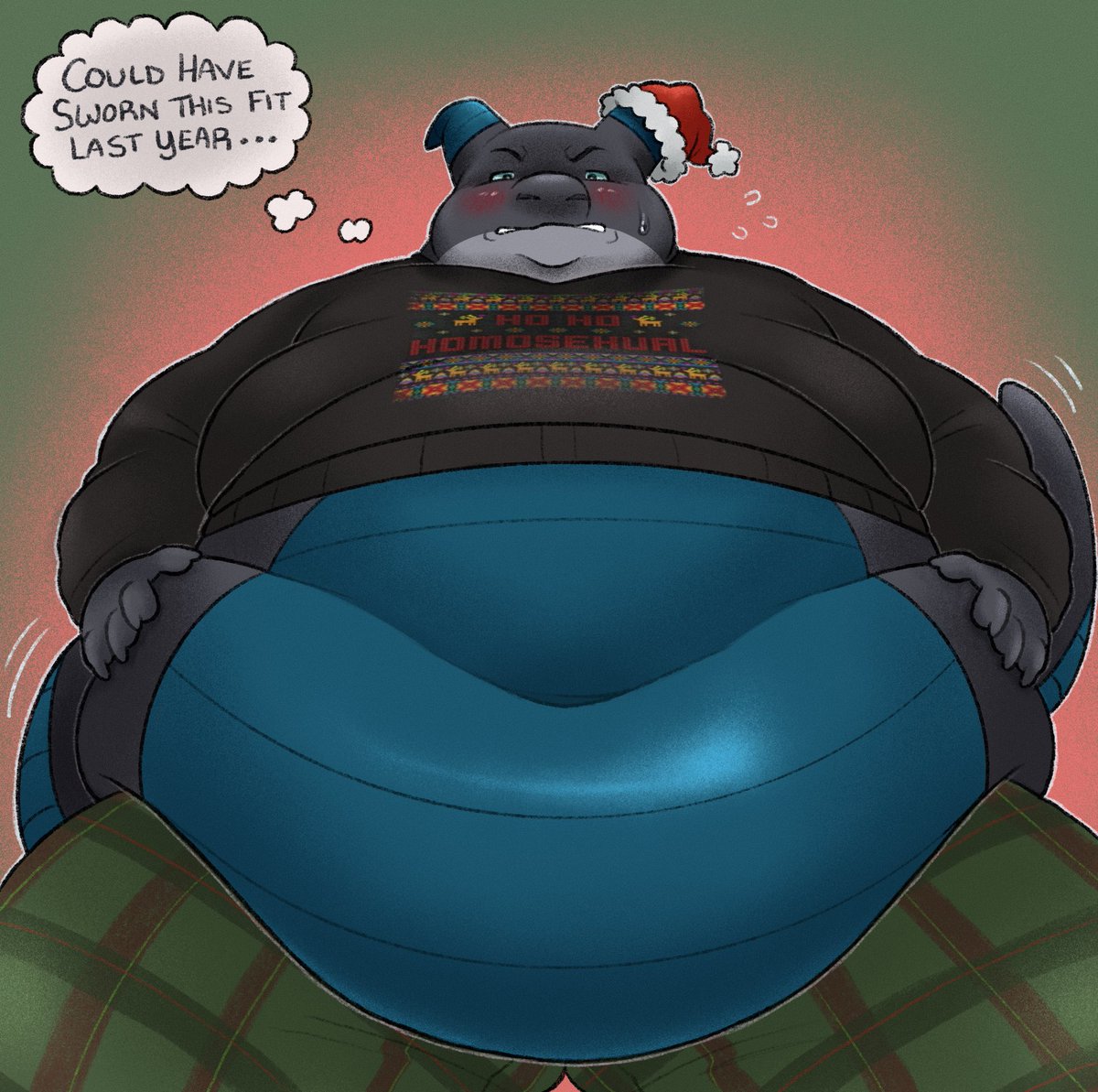 happy holidays! 
c0mm for @/FatBakerDragon