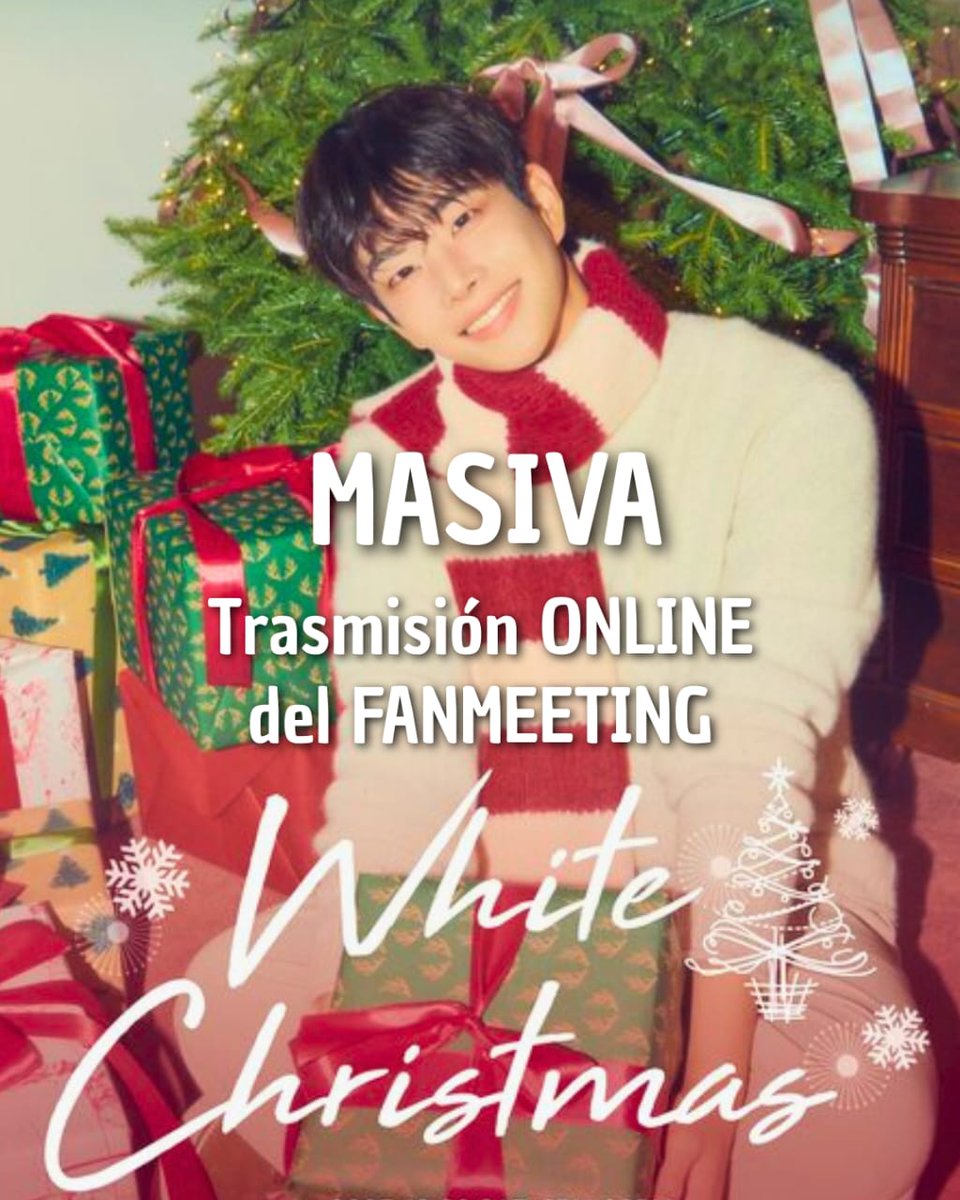 myungjunperu's tweet photo. 📢Pedimos transmisión online del fanmeeting de MJ 
“WHITE CHRISTMAS” 🎄🤍

AROHA de todo el mundo queremos acompañar a MJ en su fanmeeting en Japón 🙂

#MJ_WHITE_CHRISTMAS_온라인_주세요 #엠제이
@MJ_offcl @ASTRO_Staff @fantagiomusic_
@fantagiogroup @HUBJAPAN0815 @bigc_select https://t.co/PvCbvYNXN9