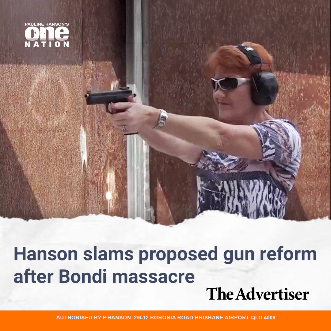 OneNationAus's tweet image. Australia doesn’t have a gun problem. We have a radical Islamic extremism problem.

Punishing law-abiding Australians who use firearms for work, farming, protection, and sport does nothing to address the real cause. That is treating the symptom, not the disease.

The Bondi attack…
