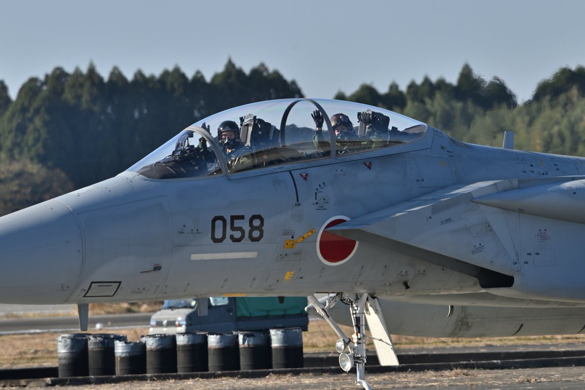 新田原基地航空祭2025　F-15DJ