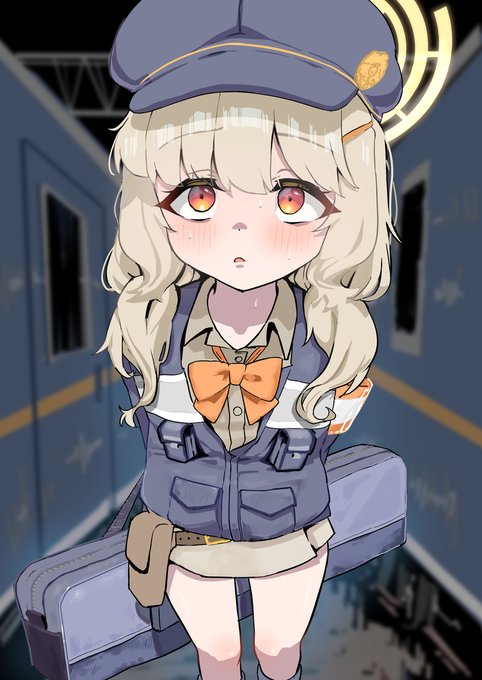 夏コミのアオバ 