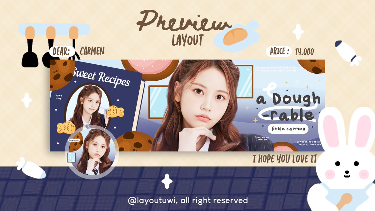 layoutuwi's tweet photo. help repost? thanks!

halo, aku bawa layout ready stock Carmen, jiwoo, ian, juun terbaru free retext, yg bisa di take di dm-ku sekarang juga. Yuk jajan💙 #zonauang https://t.co/KnONX3L1xP