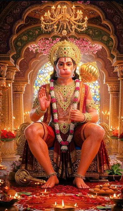 MayankDangar0's tweet photo. 🚩 श्री हनुमान जी 🚩

बल, बुद्धि और भक्ति के प्रतीक, संकटों के
संहारक, राम के परम भक्त।

जहाँ नाम श्रीराम का, वहाँ शक्ति हनुमान की।

जय बजरंगबली! 🙏 https://t.co/UgPP44eFfk