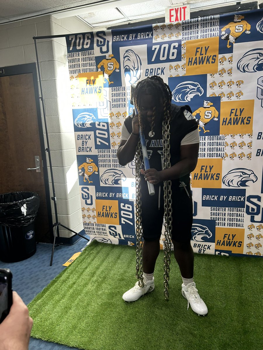 After a great visit, I am blessed to receive an offer from Shorter University!!! <a href="/DrNickGarrett/">Nick Garrett</a> <a href="/TigersAndrew/">Andrew College Fighting Tigers Football</a>