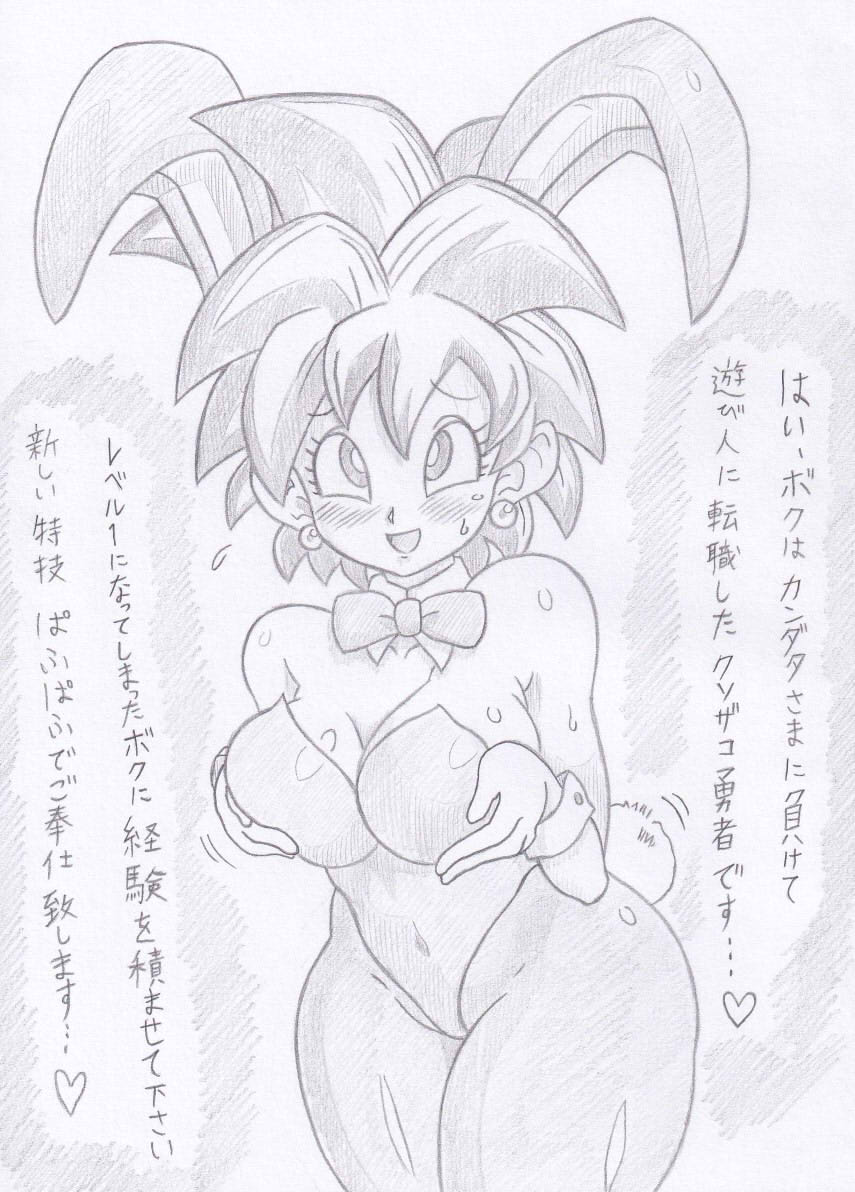 ドラゴンクエスト3より遊び人堕ち女勇者 