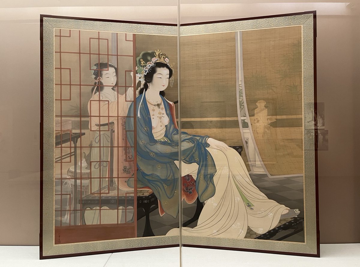 下絵と本画展 ✨】 ／ 《楊貴妃》とその下絵が撮影可能📷 ＼ 絶世の