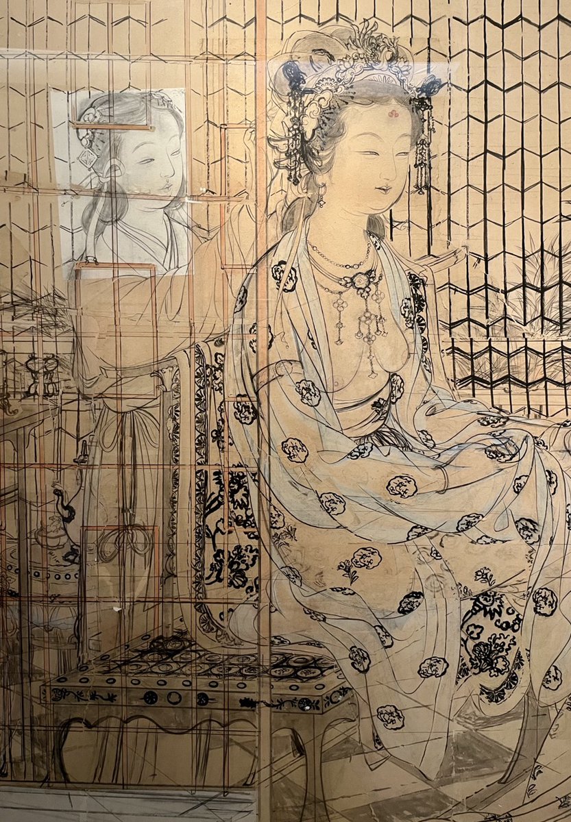 下絵と本画展 ✨】 ／ 《楊貴妃》とその下絵が撮影可能📷 ＼ 絶世の