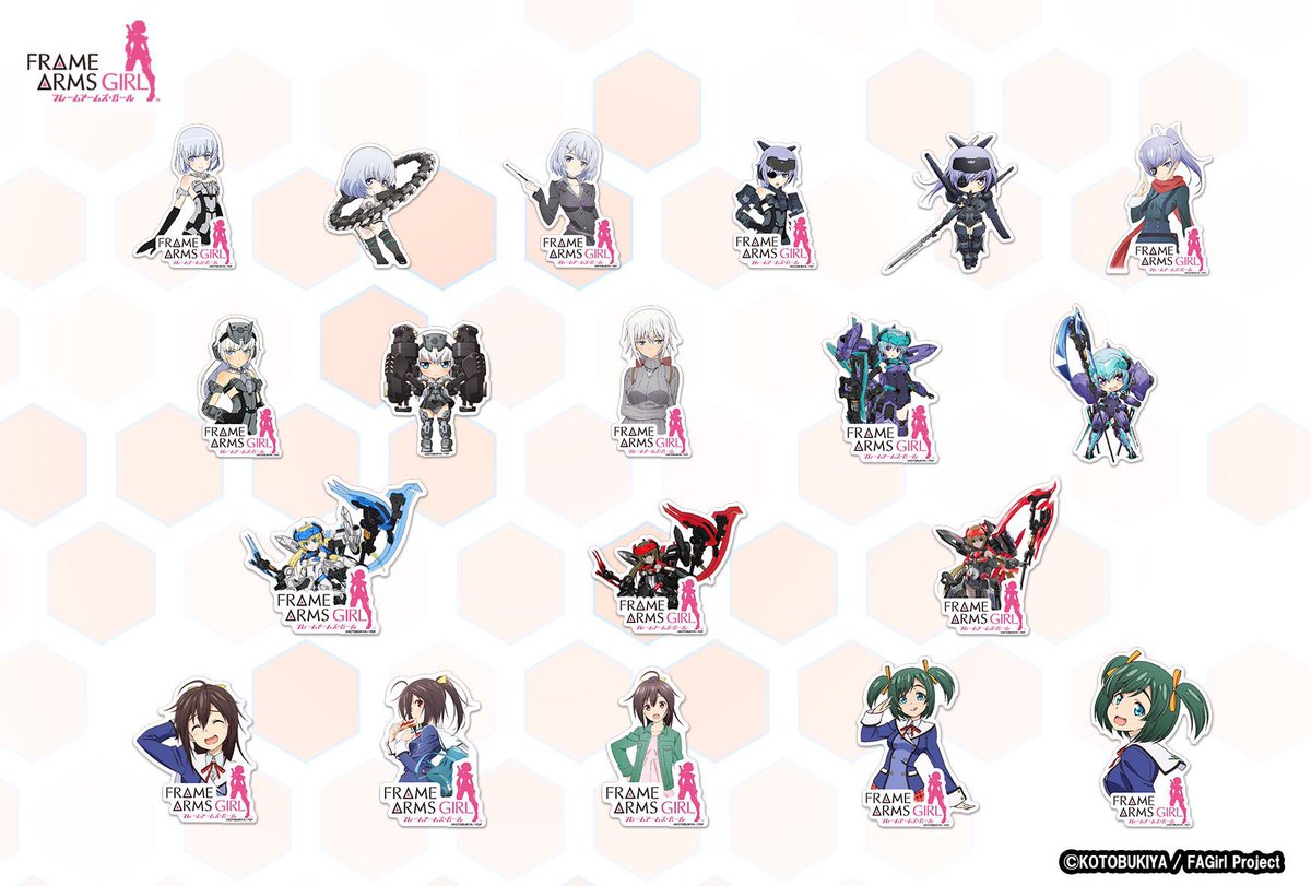 プラモデル・アニメ
『フレームアームズ・ガール』
ステッカーが販売中です‼️
 
様々な武器や装備を🤖
そして、今回ステッカーを搭載した✨
個性豊かで可愛いキャラクター達を是非貼って楽しんでくださいね⚡️
 
ご購入はこちらから👇
freesc1.com/phone/product-…
 
#FAガール