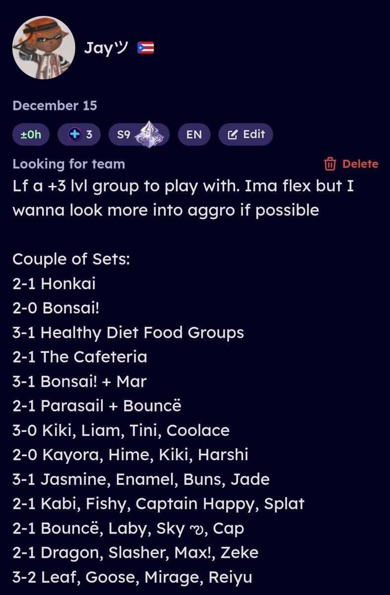 Ggs go next. Noxious was fun, go pick them up they all insane at the game and amazing ppl