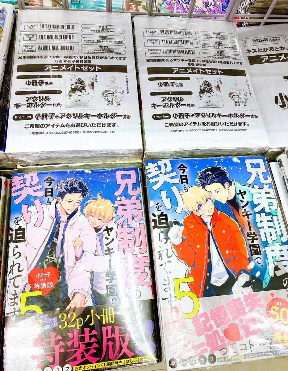 書籍入荷情報】 「兄弟制度のあるヤンキー学園で、今日も契りを迫られ