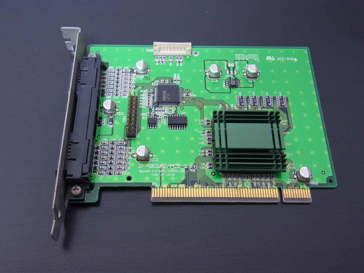 io_data #ベストアイオープロダクト IF-SEGA2/PCI Windowsでゲーム用に