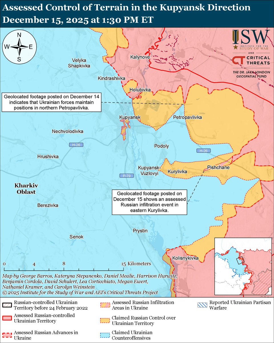 Institute for the Study of War tweet media