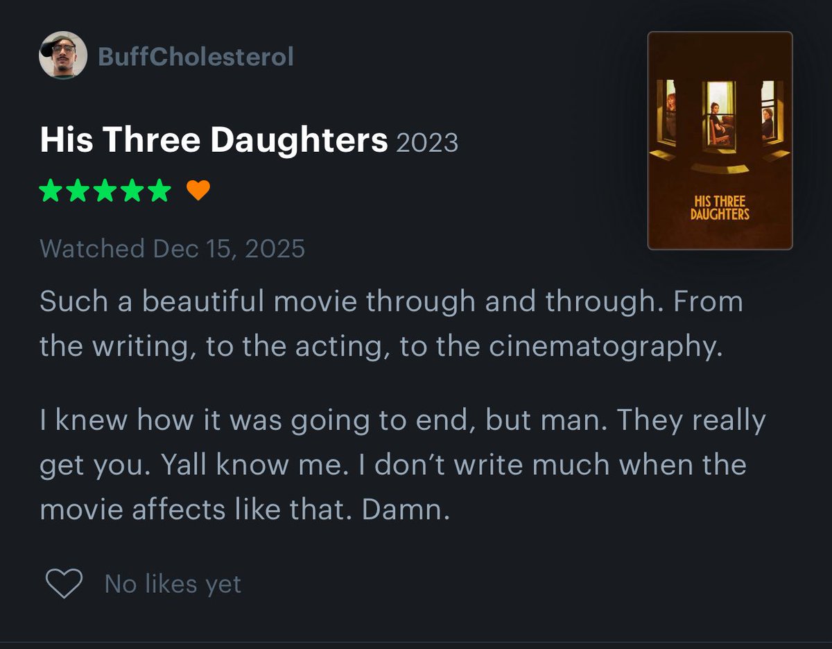 BuffCholesterol's tweet image. #Letterboxd