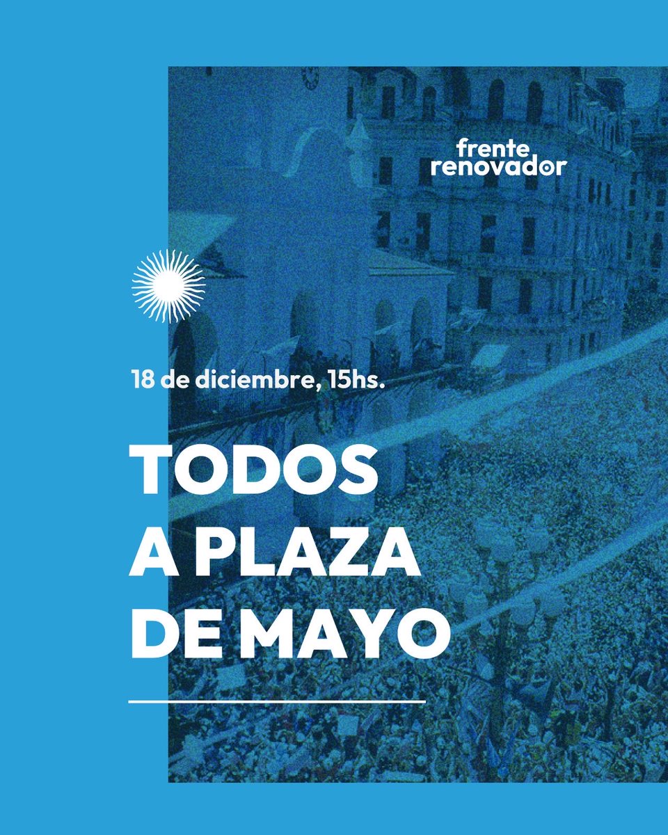 Frente Renovador tweet media