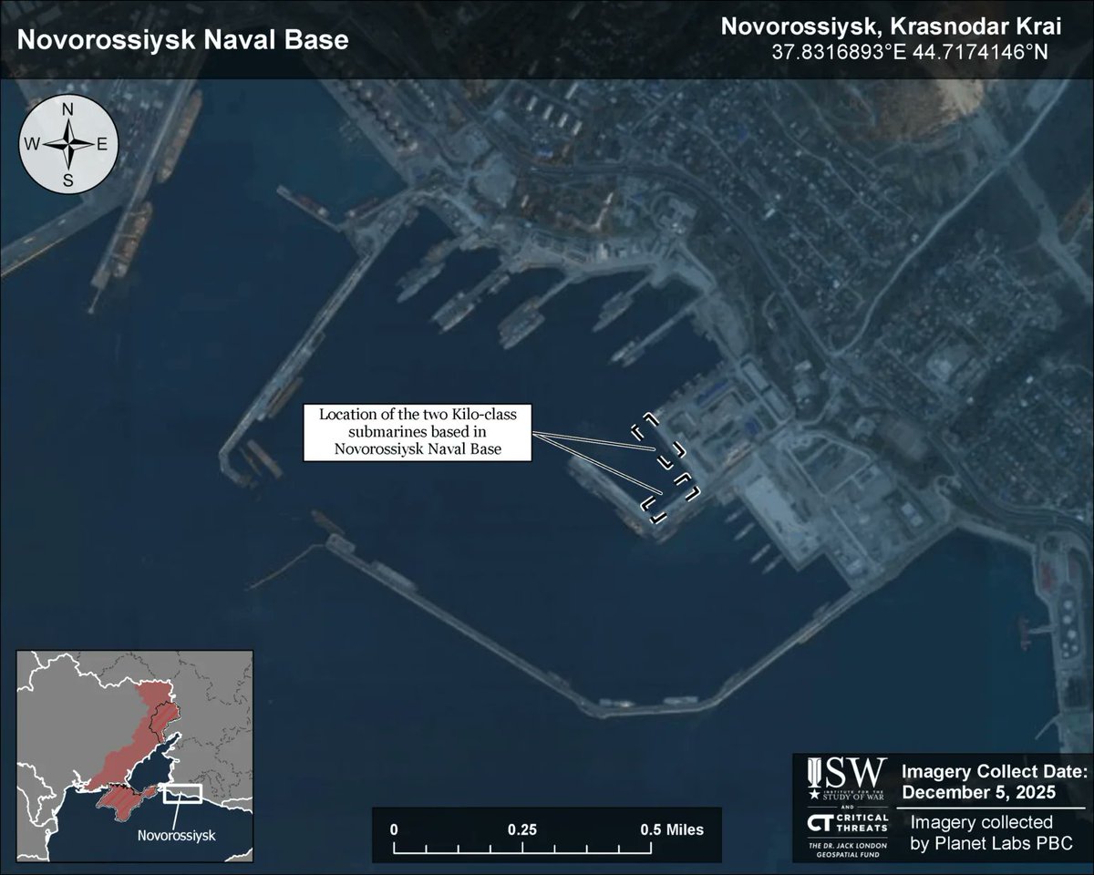 Institute for the Study of War tweet media