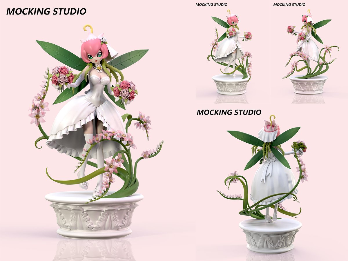 💐18cm Lilimon Wedding Dress Figure, hold her little self in the palm of your hand🤲
🔗puffo.net/product/18cm-l…
       
#lilimon #リリモン #Digimon #デジモン #figure #collection #coleccionista