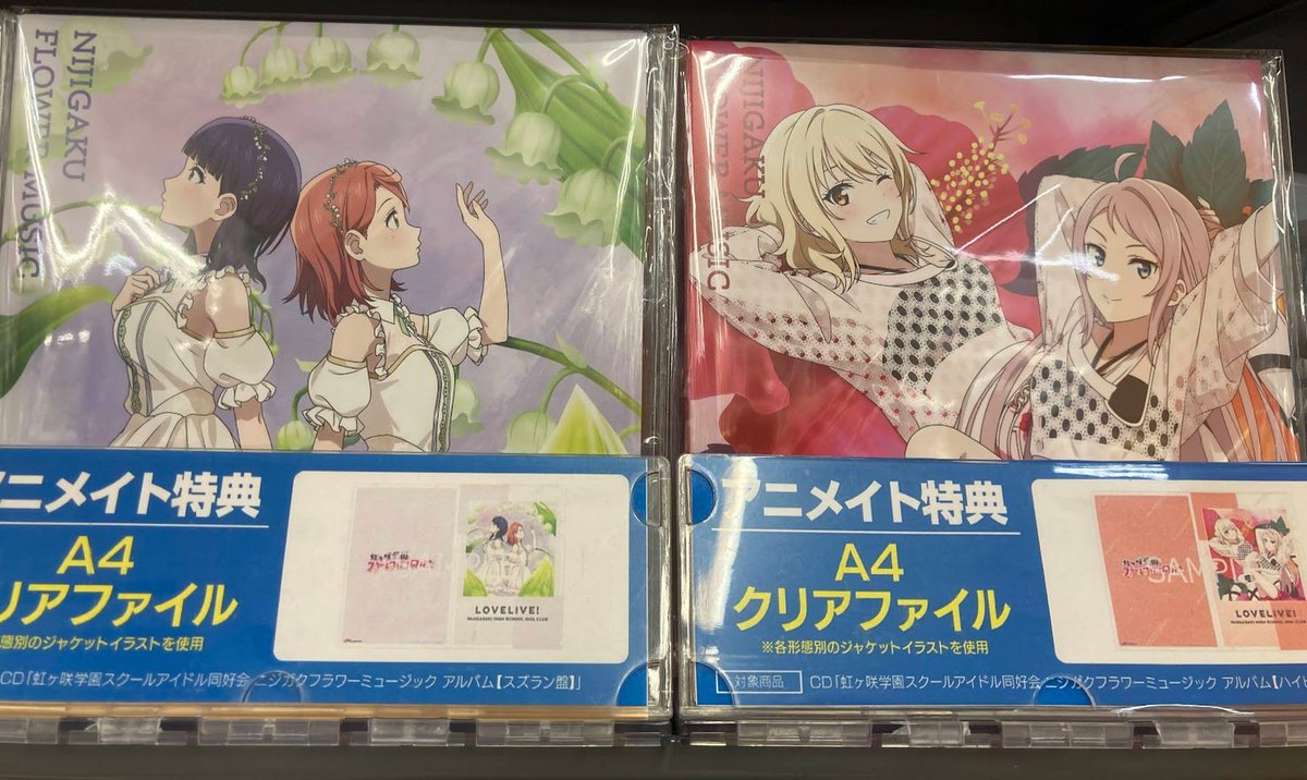 895.咲アニメイト限定イラストカード　19枚セット＆限定ファイルフォルダー付き 895.咲アニメイト限定イラストカード 19枚セット＆限定ファイル