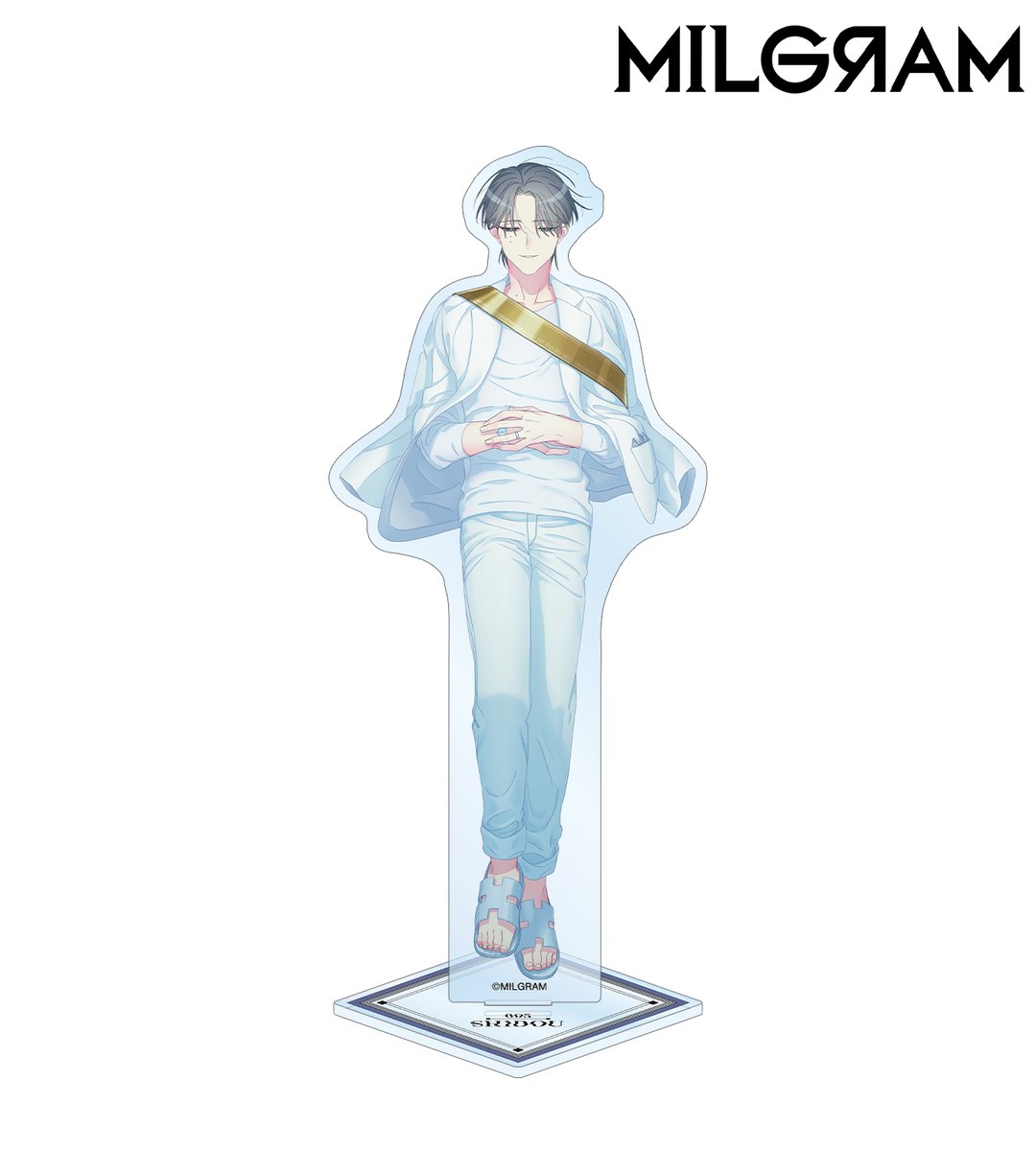 締切間近】『MILGRAM -ミルグラム-』より「シドウ 第三審 キャラ