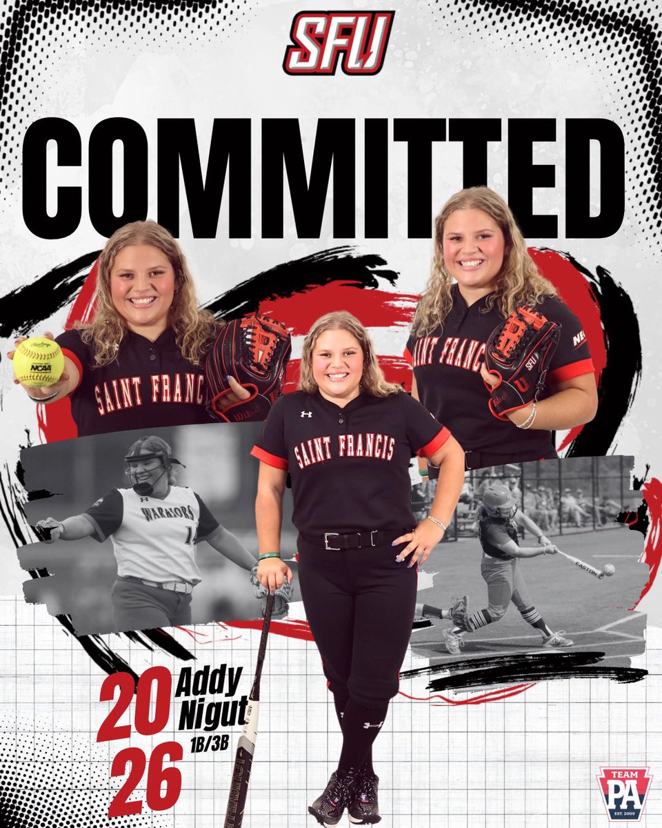 teampafastpitch's tweet image. Huge congrats to 2027 @AddyNigut for committing to @RedFlashSB!!

You will be great at SFU we can’t wait to see you compete at the next level!

Another 2026 off the board, who’s next!!🤔

#teampaproud #GoFlash 

@DiamondAddicts @PA_recruit