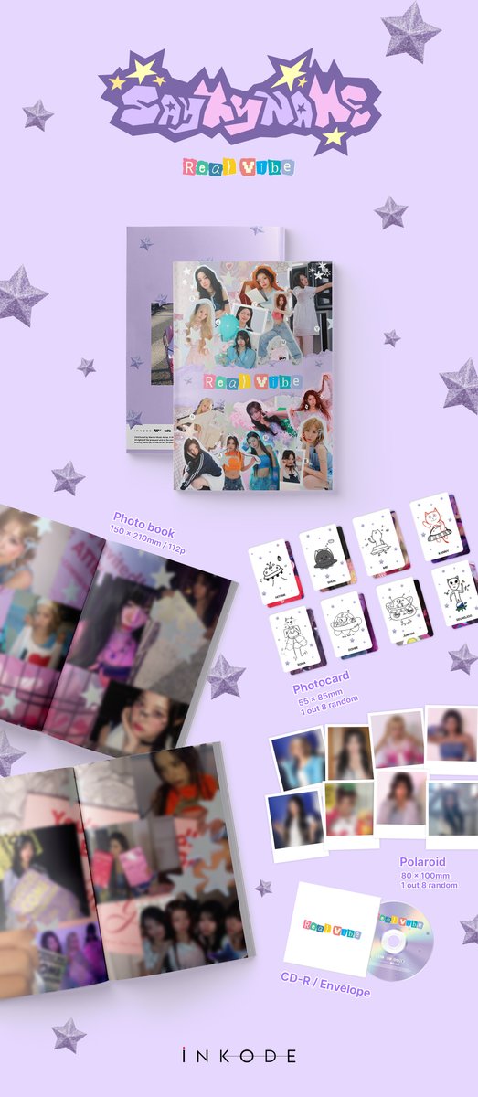 🆕【 SAY MY NAME 】 SAY MY NAME - 3rd EP Album [&Our Vibe] (Real