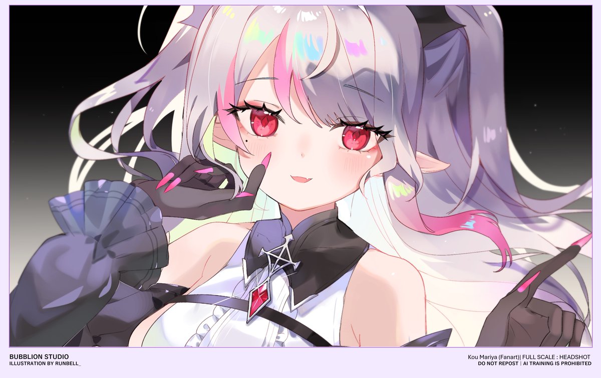「 Showcase 」 ━ Illustration by <a href="/runbell_/">Runbell_ | BubblionStudio</a> 

━ Fanart for Kou Mariya

Carrd : bubblionstudio.carrd.co  
#Bubblionstudio #commissionsopen