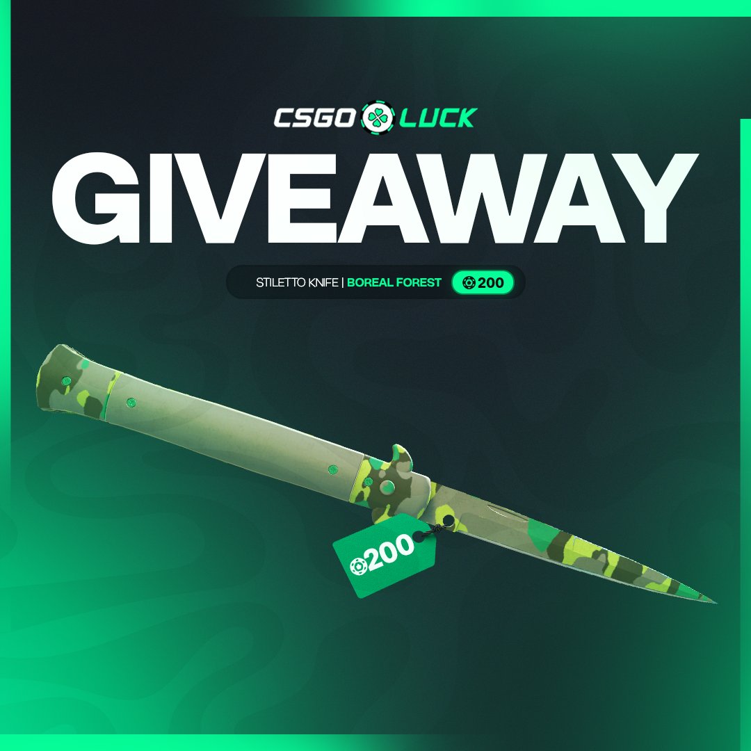 💰 $200 GIVEAWAY!

✅ Follow Me &amp; <a href="/officialcsluck/">CSGOLuck.com</a> 
✅ Retweet
✅ Tag a Friend

⏰ Rolling in 7 Days!