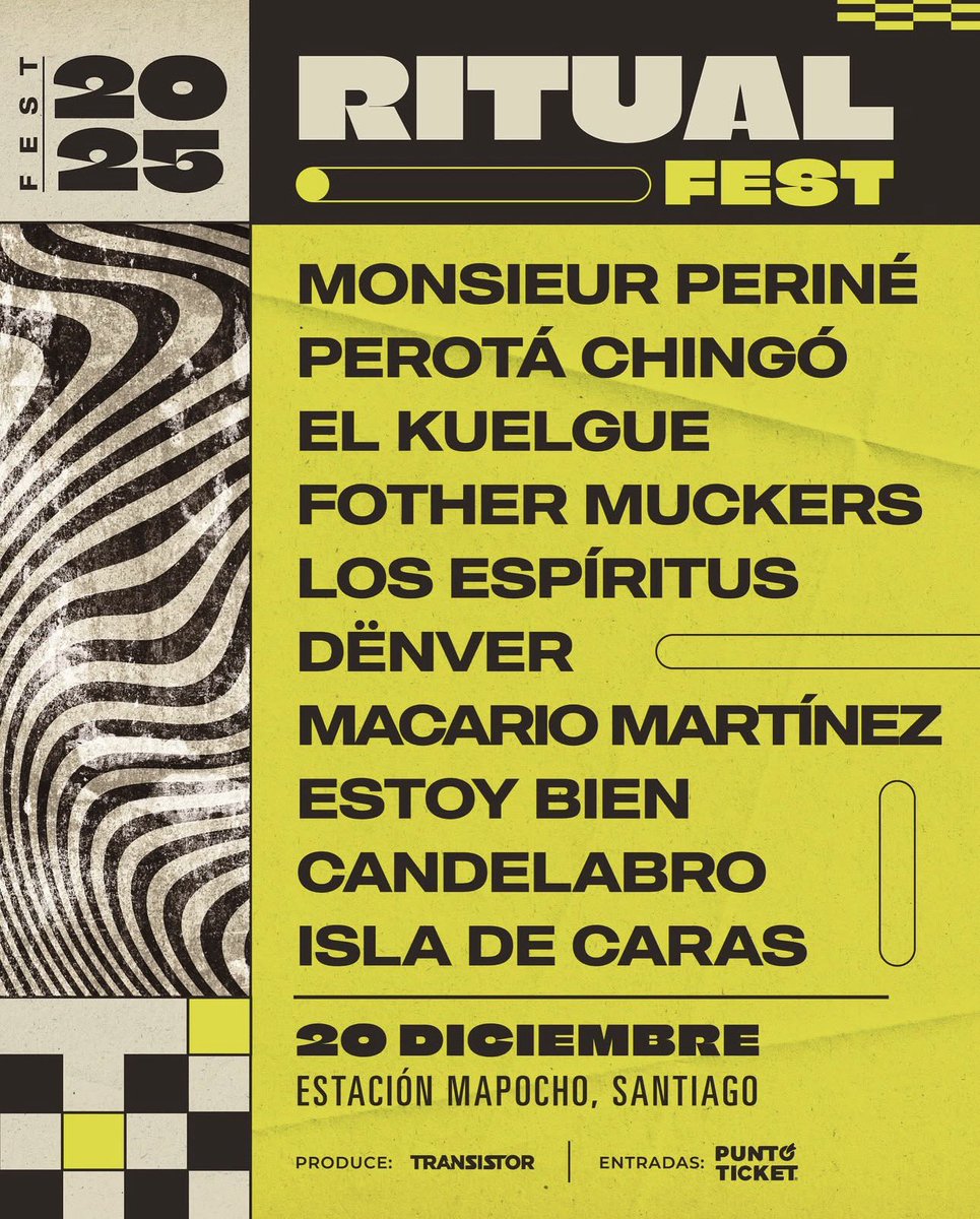 El Ritual Fest ya no se realizará por “problemas logísticos”. Eso sí, algunos artistas del lineup darán shows individuales 🗣️