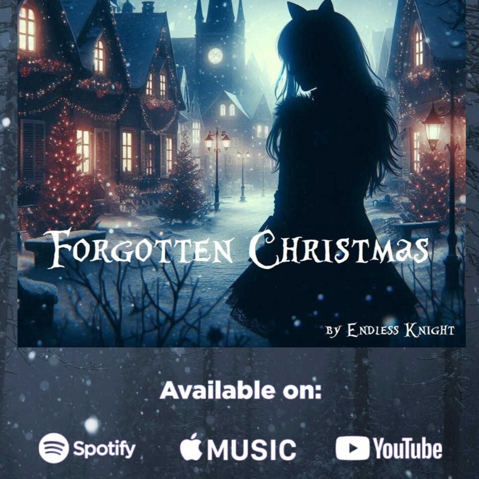 AnEndlessKnight's tweet image. Forgotten Christmas is out now!
#christmasongs #christmasmusic #christmasplaylist #gothchristmas #spookychristmas