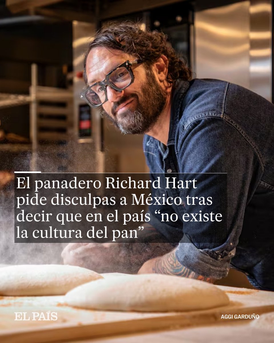 El dueño de la panadería Green Rhino difunde un comunicado tras unas declaraciones en las que criticaba que la harina mexicana es de mala calidad y que las tortas están hechas con “pan feo”

✍<a href="/rodrigosoriann/">Rodrigo Soriano</a> 
🔗 elpais.com/mexico/2025-12…