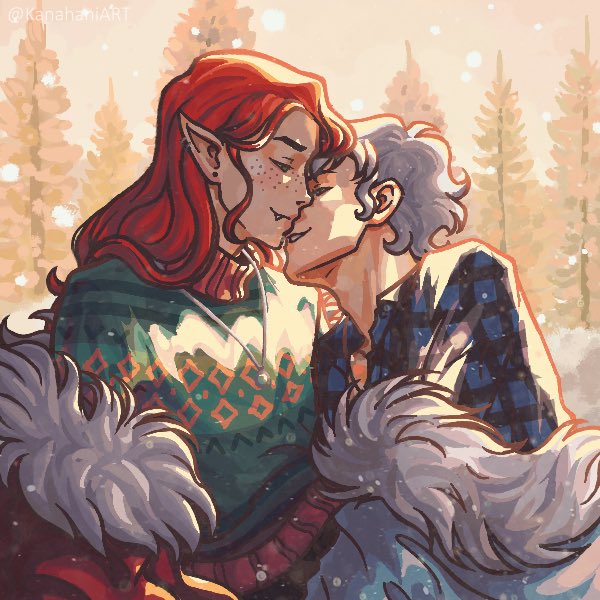 Baby, it’s cold outside~ 🩵🤍