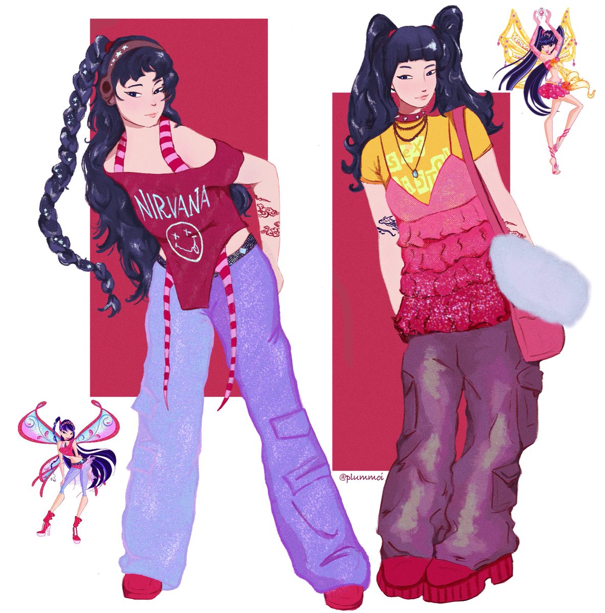 plummoi's tweet photo. believix &amp; enchantix will forever be top-tier transformations 
musa redesign #winx #winxclub https://t.co/enqUwsslTO