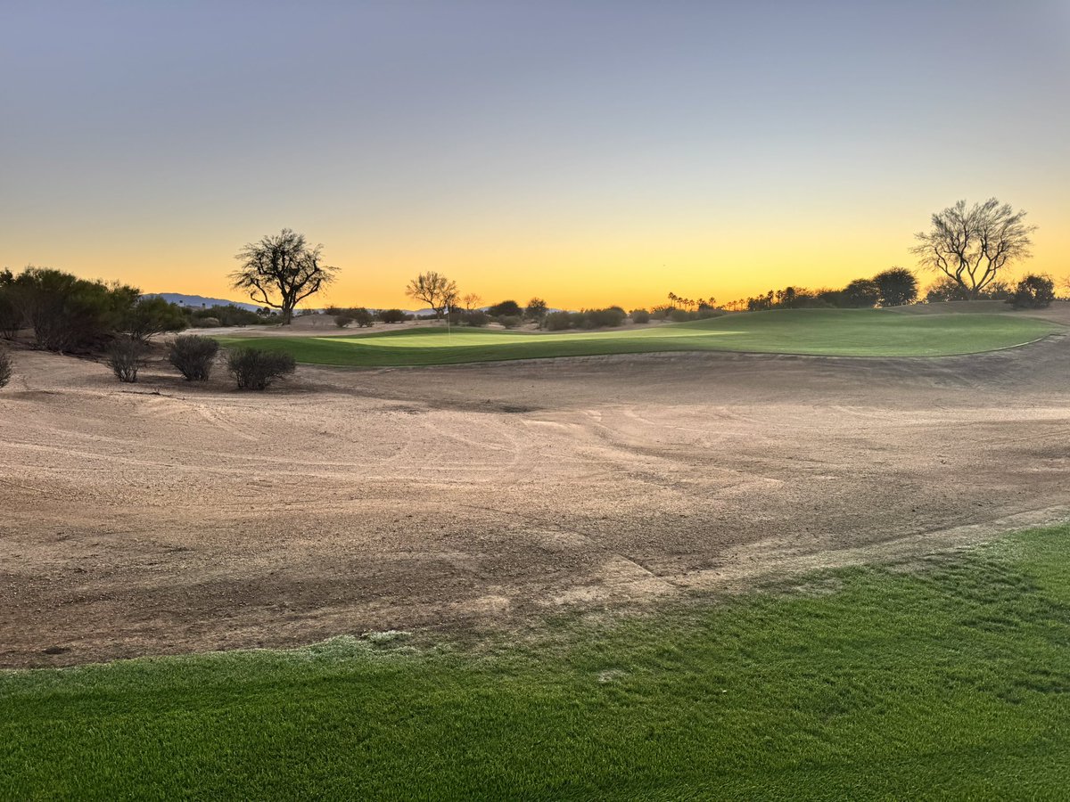 JakeMiller02's tweet photo. Opening day on the Greg Norman Course at PGA West! Glad to see members out there today after a long month of overseed/grow in. The crew killed it these last couple of weeks! https://t.co/JV9AArDNQs