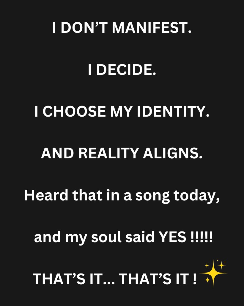 I've not been the same since I heard this today. I've posted a lot about the importance of making decisions in life. But put this way, it hits my soul deeply... Hope it moves yours too 🥰🔥 #manifestation #qotd #bosslife #successmindset #mondaymotivation #trending #fyi #bosslife
