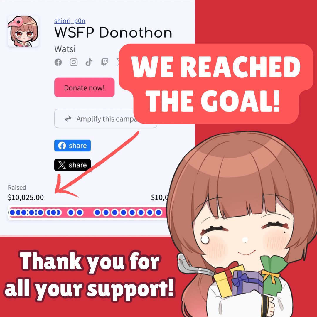 Today is my birthday!🎂
AND it also marks the last day of this campaign!

Thank you so much to everyone who supported the donothon!!! You’ve just helped many patients fund their surgeries! You are all amazing!

Before this donothon started, I didn’t think we’d reach the goal. I
