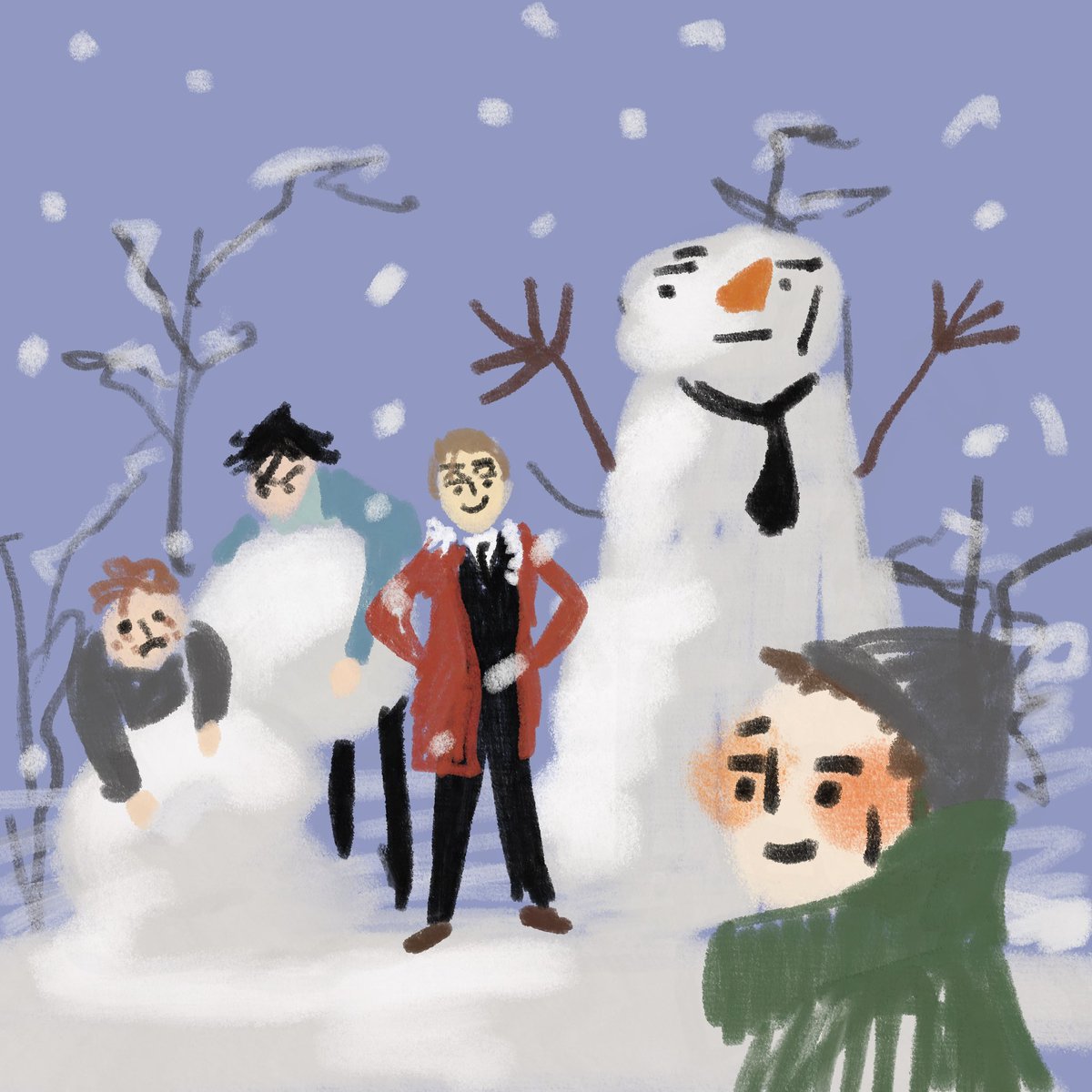 Let it snow let it snow let it snow ❄️