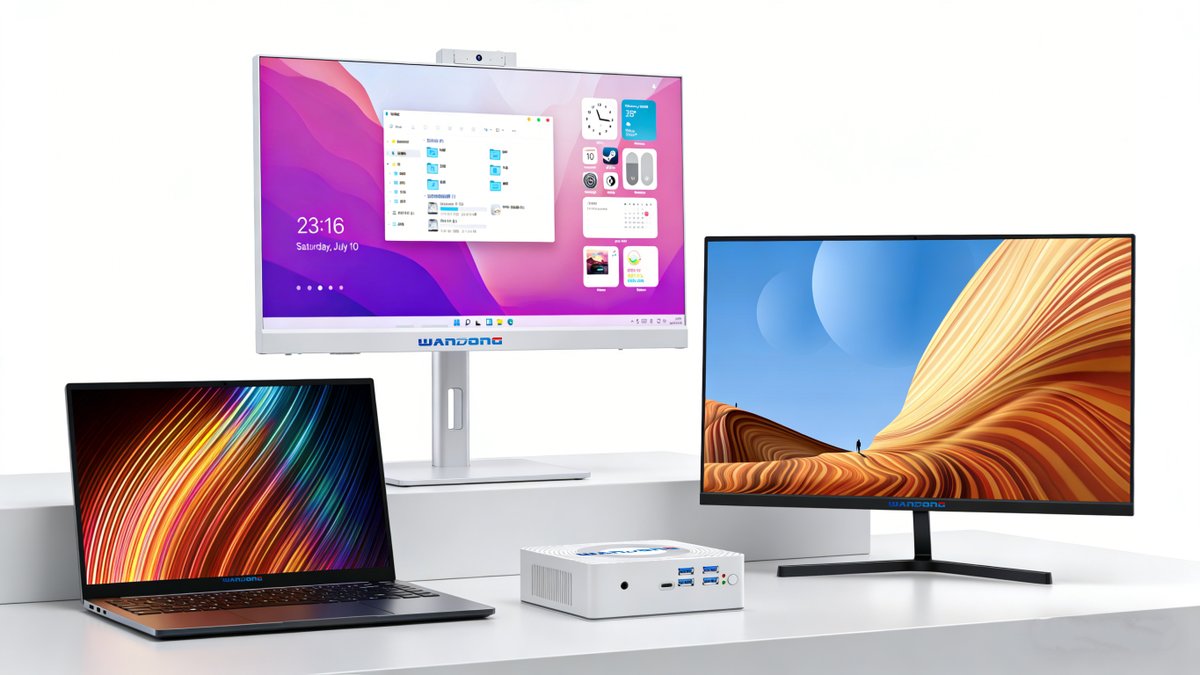 Wdongwd's tweet image. Wandong's computer series products meet the diverse needs of home, office, and mobile scenarios with their simple design, high performance and cost-effectiveness.
#computer #desktop #AIOPC #minipc #monitor #laptop #wandong