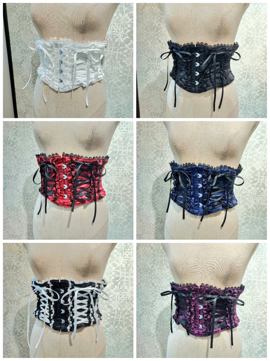 おはまり🌈 ATELIER-PIERROTの新作 Thorned Rose Corset(¥15,400) を