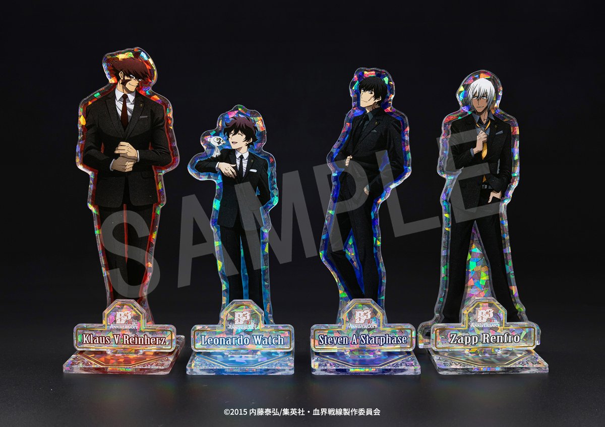 ジャンプフェスタ 2026 情報】 アニメ『血界戦線』10周年の一部商品