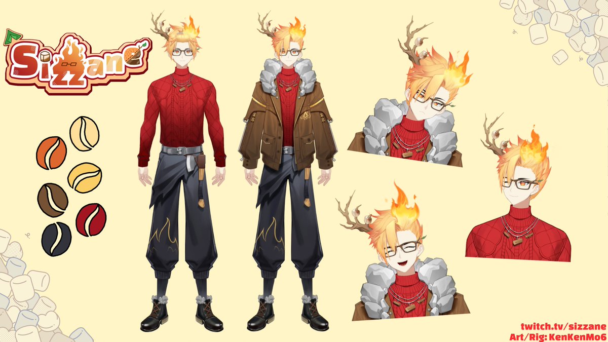 Sizzane{indef. Hiatus}⛺🔥Campfire Vtuber tweet media