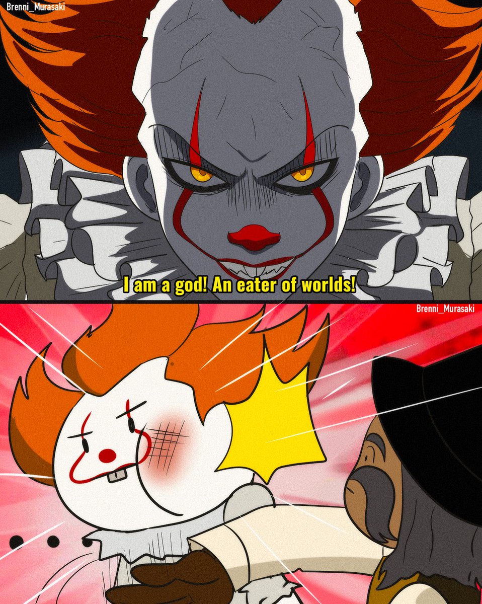 BrenniMurasaki's tweet image. 💥 #itwelcometoderry #pennywise🤡🎈 #fanart #fanartanime #brennimurasaki
