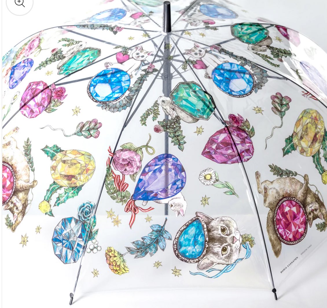 私ジュエリーも大好きなのですけど、ヒグチユウコさんのボリス百貨店で