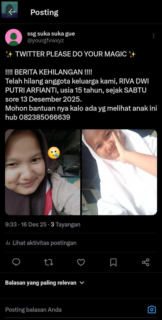 tanyakanrl's tweet image. 💚 !!!! TWITTER PLEASE DO YOUR MAGIC !!!! 
 guyss bantu ramein guyss, sampe sekarang sodara aku belum ada kabar sama sekali🥹 no hp ga aktif, ga bisa di lacak email nya karena kami tidak mengetahui email hp nya🥹🙏🏻