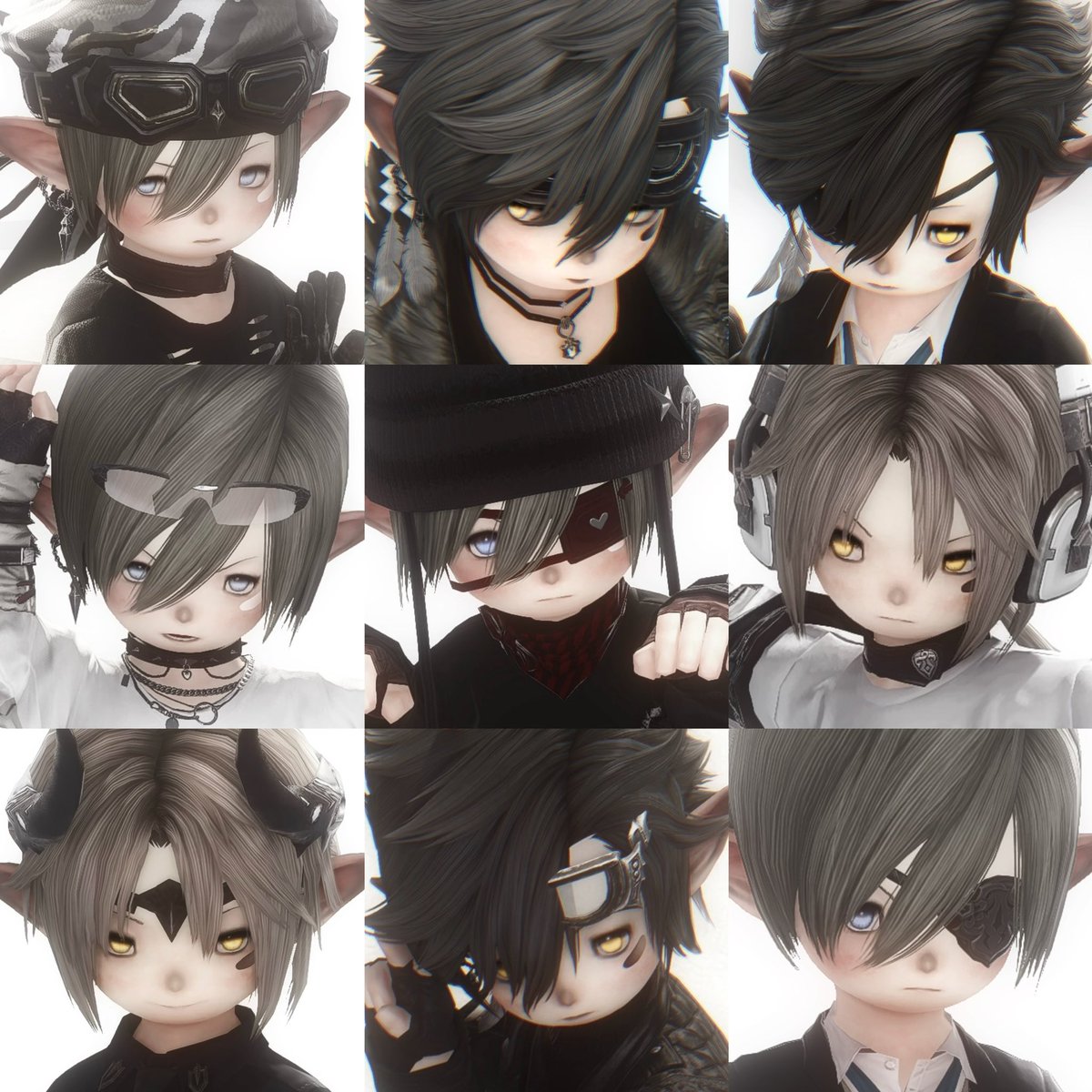 Vtoi7's tweet image. 7.3まとめの面々
7.4の目標はソロ脱却✊
© SQUARE ENIX