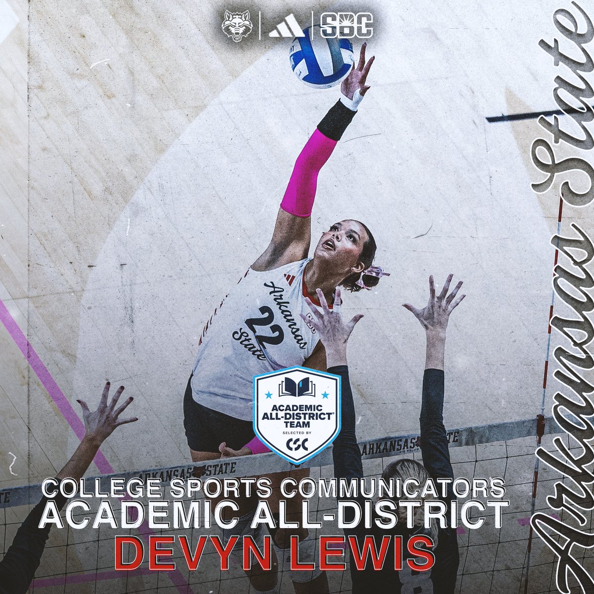 Arkansas State Volleyball 🏐 tweet media