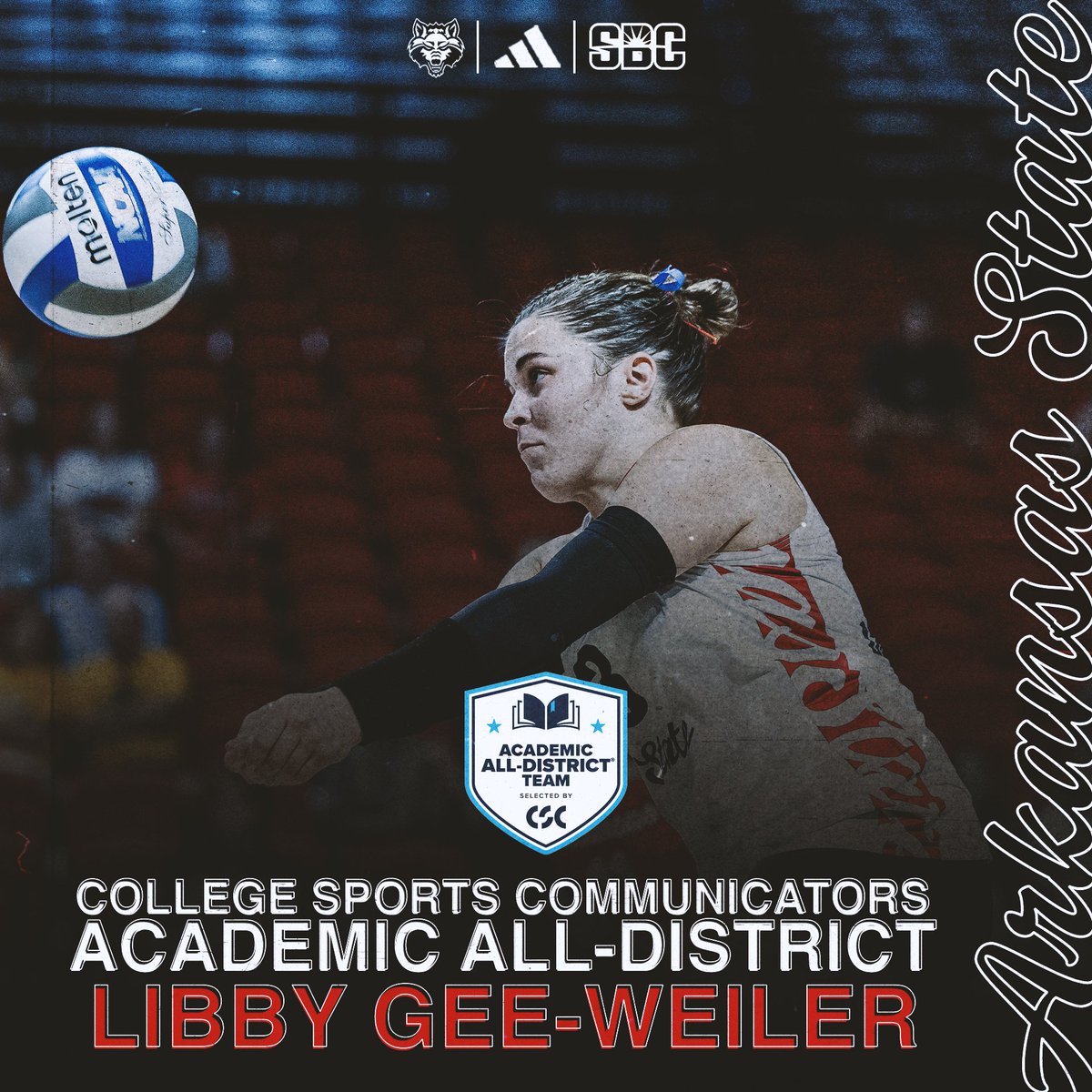 Arkansas State Volleyball 🏐 tweet media