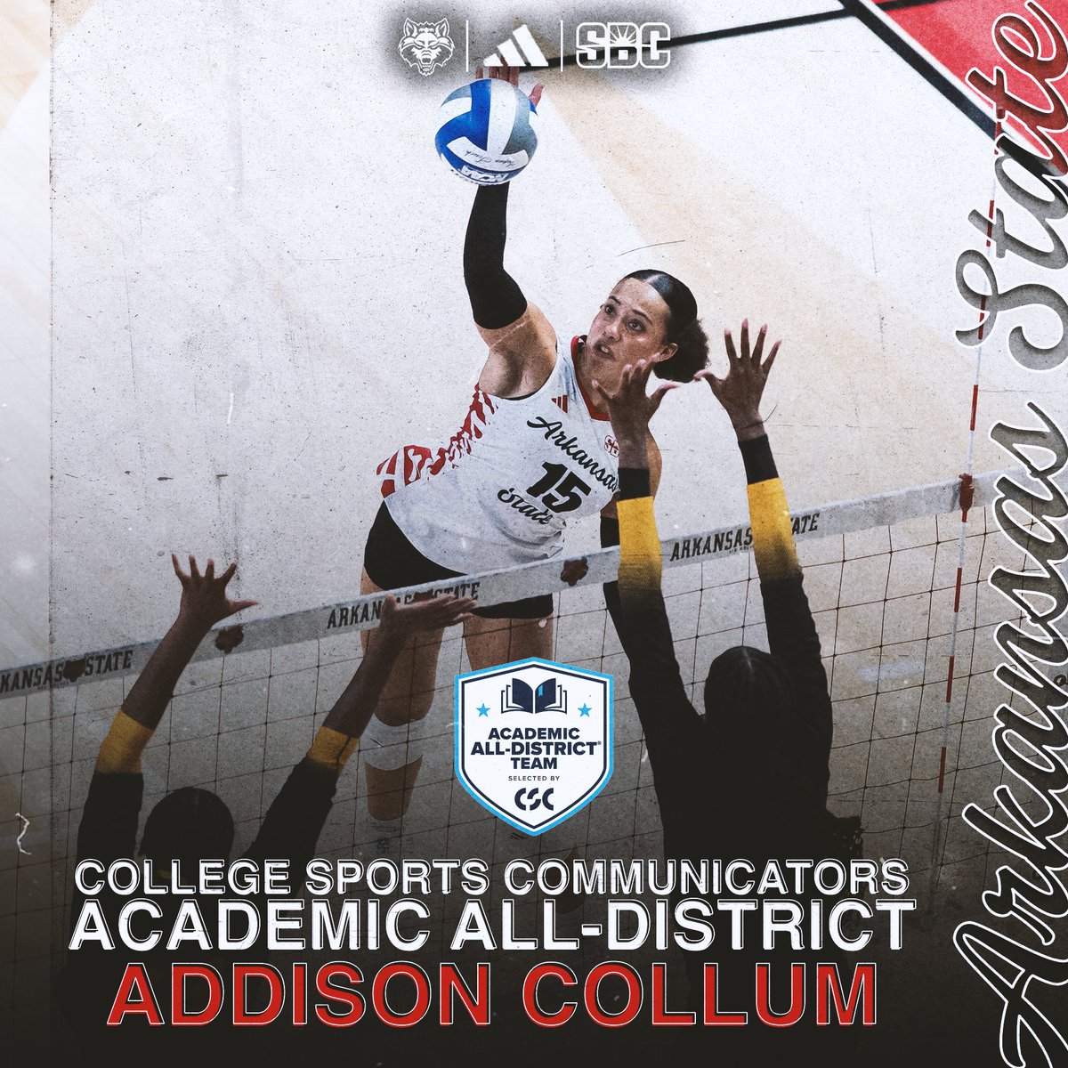Arkansas State Volleyball 🏐 tweet media